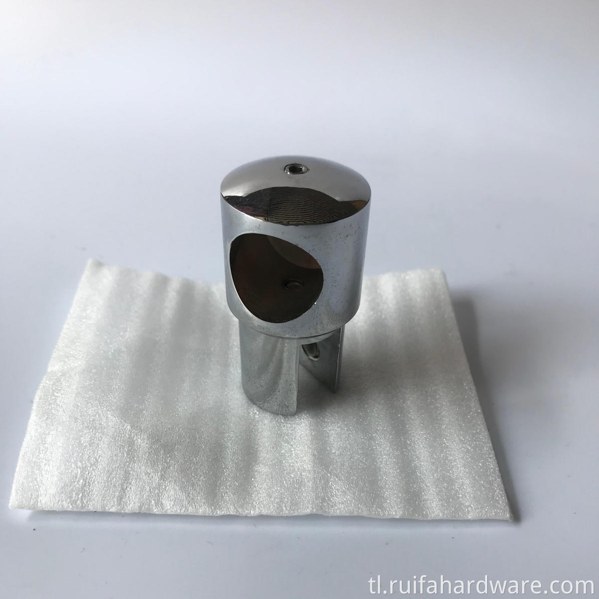 25mm shower door tube connector glass clamp (1) 25mm Shower Door Tube Connector Glass Clamps (1)